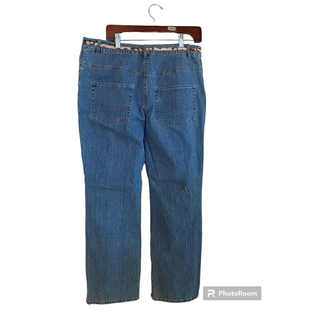 New York Embellished Boot Cut Jeans Sz.12 - Picture 2 of 4
